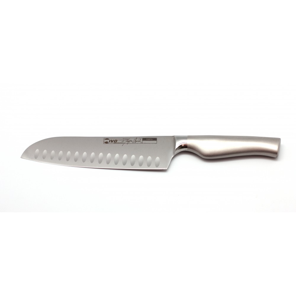 Нож Сантоку с канавками, длина лезвия 18 см, серия 30000, Ivo