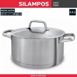 Кастрюля Move Satin, 2.5 литра, D 20 см, Silampos