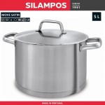 Глубокая кастрюля Move Satin, 5 литров, D 22 см, Silampos