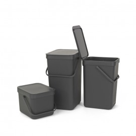 Встраиваемое мусорное ведро Sort&Go, V 6 л, L 24,9 см, W 20 см, H 18,1 см, Brabantia