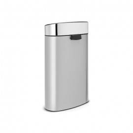 Мусорный бак Touch Bin New, V 40 л, Нержавеющая сталь, L 30,2 см, W 43,5 см, H 72,7 см, Brabantia