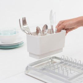 Компактная сушилка для посуды Sink Side, L 46,3 см, W 20 см, H 12,6 см, Brabantia