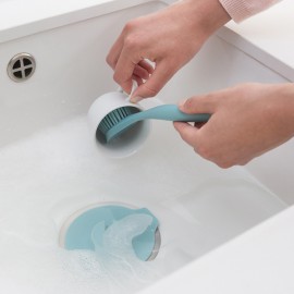 Щетка для мытья посуды с держателем на присоске Sink Side, L 11 см, W 23,5 см, H 6 см, Brabantia