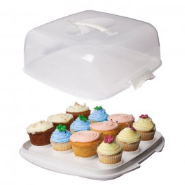 Контейнер для торта Bake it, V 8,8 л, Пластик, L 35 см, W 34,2 см, H 13,2 см, Sistema