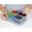 Контейнер прямоугольный четырехсекционный KLIP IT Split, V 1,74 л, Пластик, L 23,4 см, W 17,4 см, H 8 см, Sistema