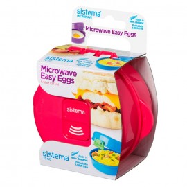 Омлетница-яйцеварка Microwave, Пластик, V 270 мл, L 12,5 см, W 13,7 см, H 6,7 см, Sistema