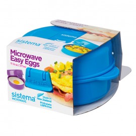 Омлетница-яйцеварка Microwave, Пластик, V 270 мл, L 12,5 см, W 13,7 см, H 6,7 см, Sistema