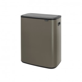 Мусорный бак Touch Bin Bo, V 2 x 30 л, L 31,2 см, W 54,5 см, H 65,6 см, Brabantia