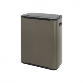 Мусорный бак Touch Bin Bo, V 2 x 30 л, L 31,2 см, W 54,5 см, H 65,6 см, Brabantia