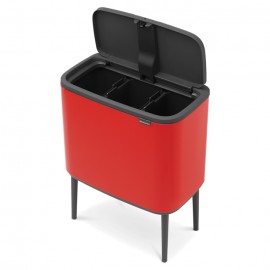 Мусорный бак Touch Bin Bo, V 3 х 11 л, L 31,3 см, W 54,1 см, H 68,3 см, Brabantia