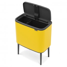 Мусорный бак Touch Bin Bo, V 11 + 23 л, L 31,3 см, W 54,1 см, H 68,3 см, Brabantia