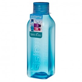 Бутылка квадратная Hydrate, Пластик, V 725 мл, L 6,8 см, W 6,8 см, H 22 см, Sistema