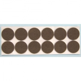 Наклейки для мебели диаметр 3,5 см (12шт), Войлок, Atlantis