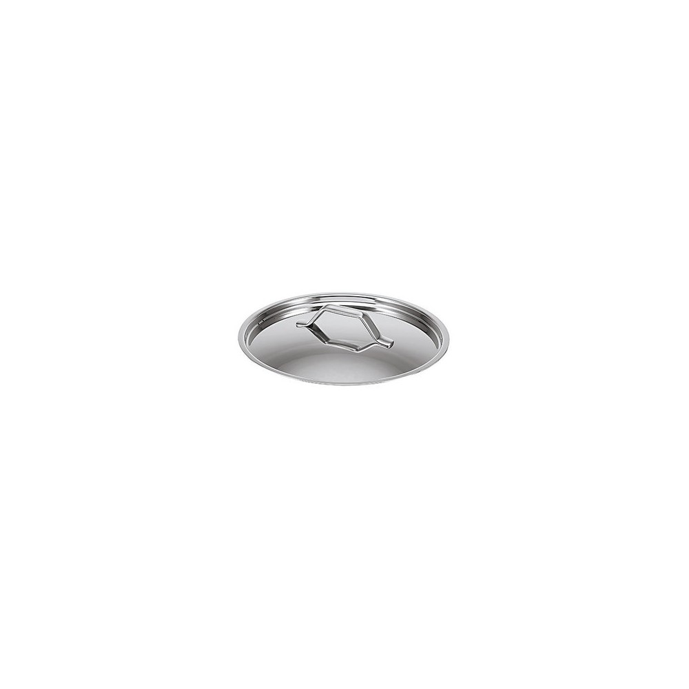 Крышка нержавеющая сталь Tri-Lux, Нержавеющая сталь, D 18 см, H 4 см, Beka