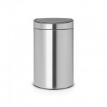 Мусорный бак Touch Bin New, V 40 л, Нержавеющая сталь, L 30,2 см, W 43,5 см, H 72,7 см, Brabantia