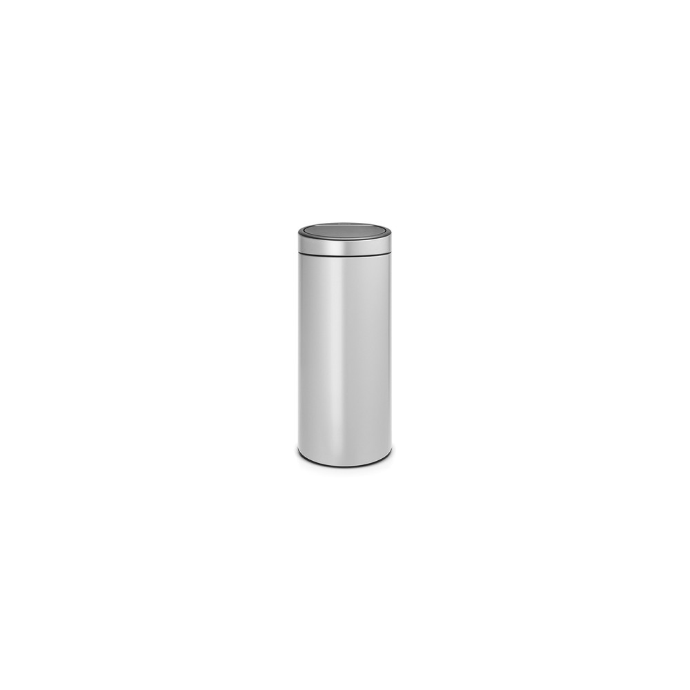Мусорный бак Touch Bin New, V 30 л, Нержавеющая сталь, L 32 см, W 29,5 см, H 72 см, Brabantia