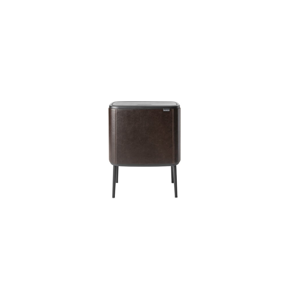 Мусорный бак Touch Bin Bo, V 11 + 23 л, Экокожа, L 31,5 см, W 54 см, H 68 см, Brabantia