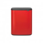 Мусорный бак Touch Bin Bo, V 2 x 30 л, L 31,2 см, W 54,5 см, H 65,6 см, Brabantia