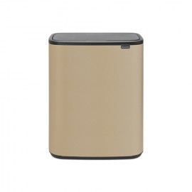 Мусорный бак Touch Bin Bo, V 2 x 30 л, L 31,2 см, W 54,5 см, H 65,6 см, Brabantia
