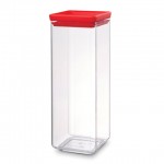 Прямоугольный контейнер Tasty colours, V 2,5 л, Пластик, L 11 см, W 11 см, H 29,5 см, Brabantia