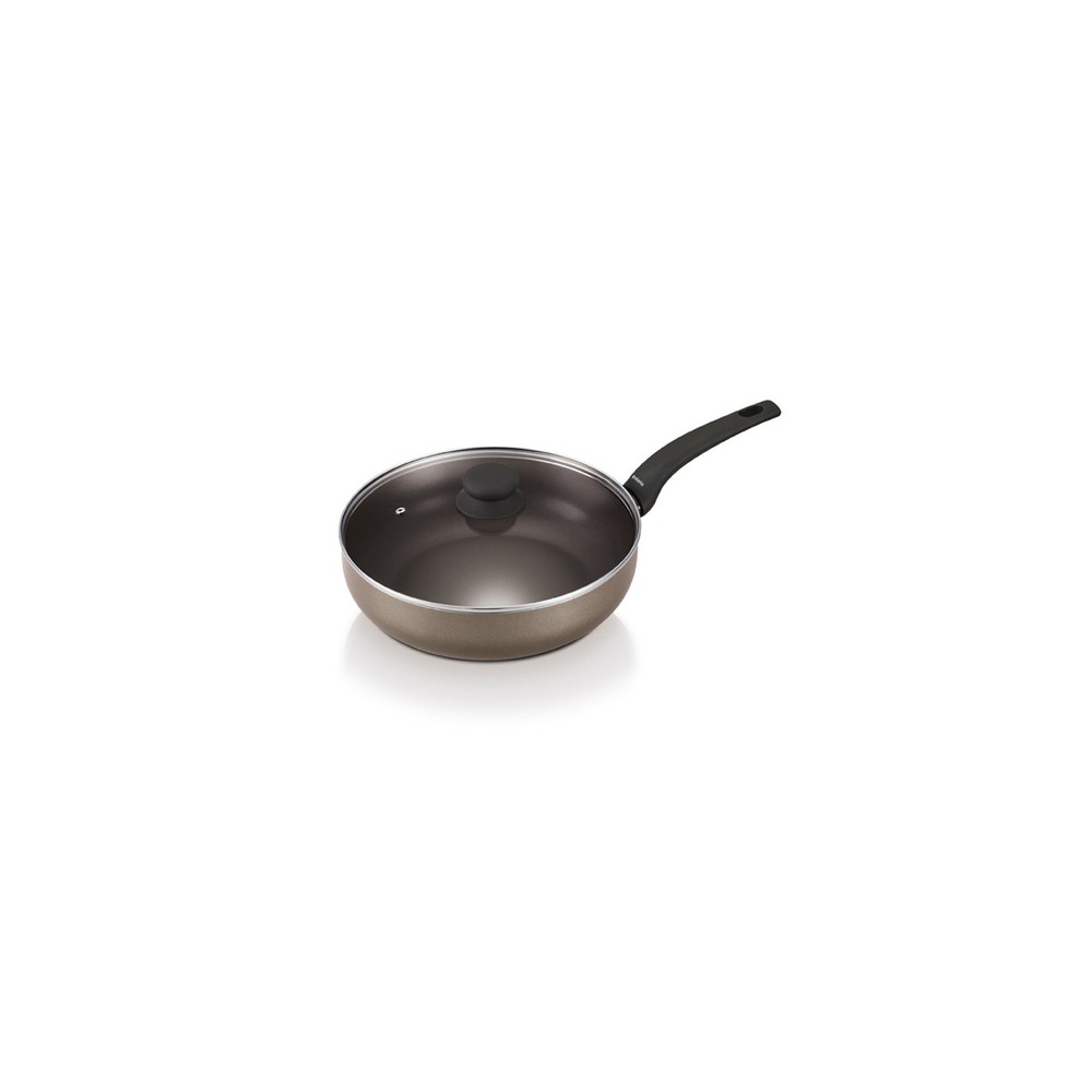 Сотейник антипригарный с крышкой Heat Pearl, Алюминий, D 28 см, Brabantia