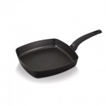 Сковорода-гриль антипригарная Heat Matt Black, Алюминий, D 26 см, Brabantia
