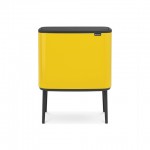 Мусорный бак Touch Bin Bo, V 11 + 23 л, L 31,3 см, W 54,1 см, H 68,3 см, Brabantia