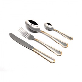 Набор 24 пр Isis, Сталь 18/10, L 27,5 см, W 25 см, H 3 см, Herdmar