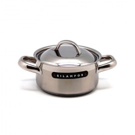 Кастрюля Европа, V 2 л, Металл, D 18 см, Silampos