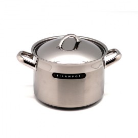 Глубокая кастрюля Европа, V 4 л, Металл, D 20 см, Silampos