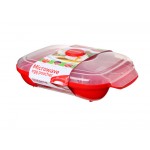 Пашотница Microwave, Пластик, L 21 см, W 28 см, H 7 см, Sistema