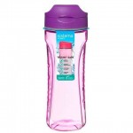 Бутылка для воды из тритана Hydrate, Пластик, V 600 мл, L 7,2 см, W 9,5 см, H 21 см, Sistema
