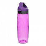 Бутылка для воды из тритана с кнопкой Hydrate, Пластик, V 900 мл, H 27,9 см, Sistema