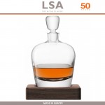 Графин Aran Whisky ручной выдувки на подставке, 1 л, LSA