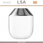 Ваза SPACE Platina, 39 см, ручная выдувка, LSA