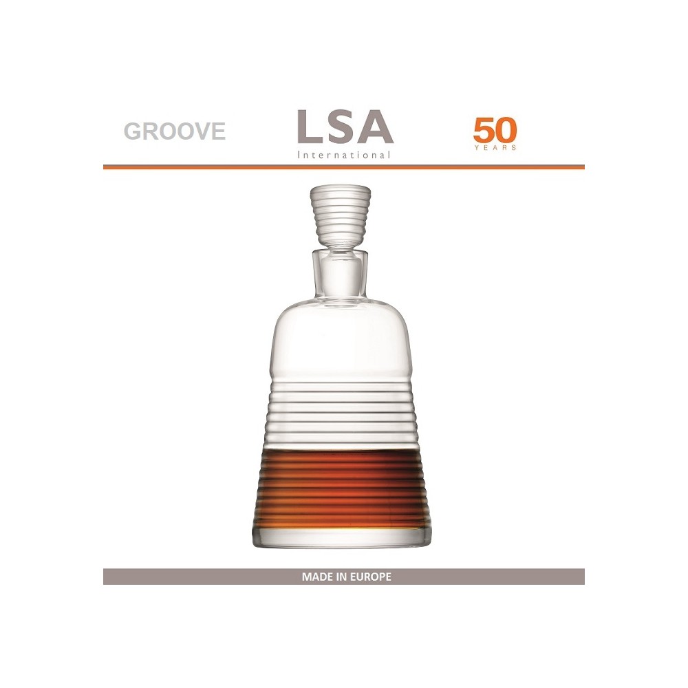 Графин Groove, ручная выдувка, 1700 мл, LSA