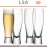 Бокалы Bar для пива ручной выдувки, 4 шт по 400 мл, LSA