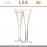 Бокалы Bar для игристого, ручная выдувка, 2 шт по 200 мл, LSA