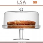 Подставка KLARA для десерта, пирога, торта, D 33 см, LSA