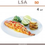 Набор обеденных тарелок DINE, 4 шт, D 28 см, LSA
