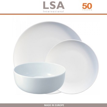  DINE Комплект тарелок, 12 предметов на 4 персоны, LSA