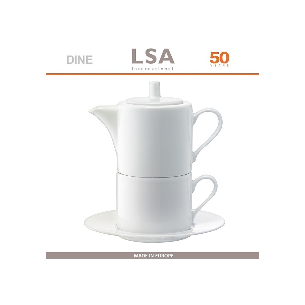 Комплект DINE чайный на 1 персону, 340 мл и 250 мл, столовый LSA