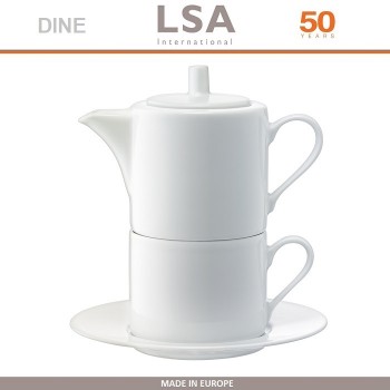 Комплект DINE чайный на 1 персону, 340 мл и 250 мл, столовый LSA