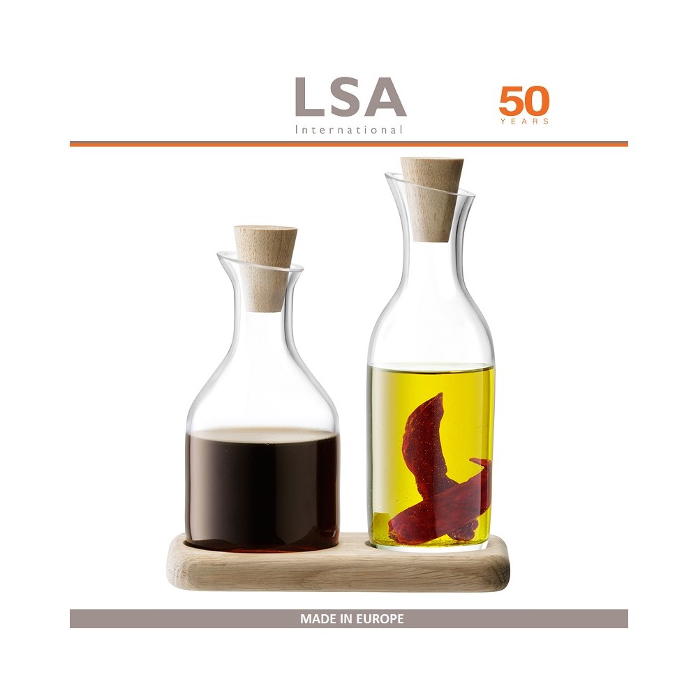 Графины SERVE для масла и уксуса, на подставке, LSA