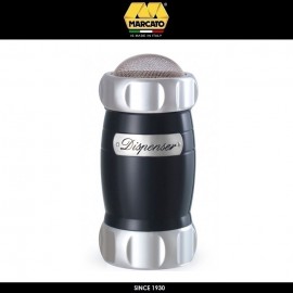 Диспенсер для муки, сахарной пудры и какао, черный, Marcato