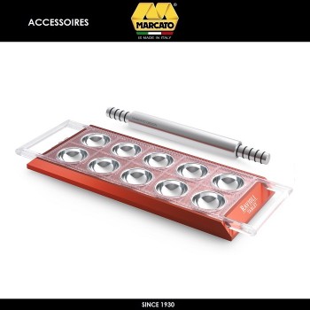 Набор для равиоли Ravioli Tablet, красный, Marcato