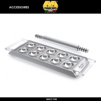 Набор для равиоли Ravioli Tablet, серебро, Marcato