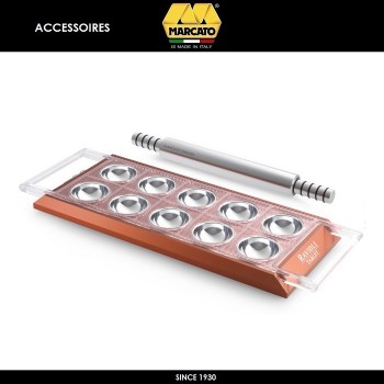 Набор для равиоли Ravioli Tablet, медный, Marcato