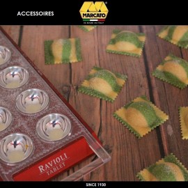 Набор для равиоли Ravioli Tablet на 10 шт., зеленый, Marcato