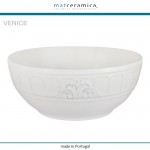 Миска-салатник Venice белый кремовый, 23 см, Matceramica